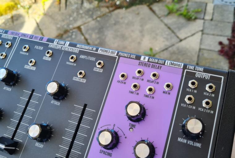 Preview: In-Out-Aufkleber für Moog® Matriarch™ COLORS