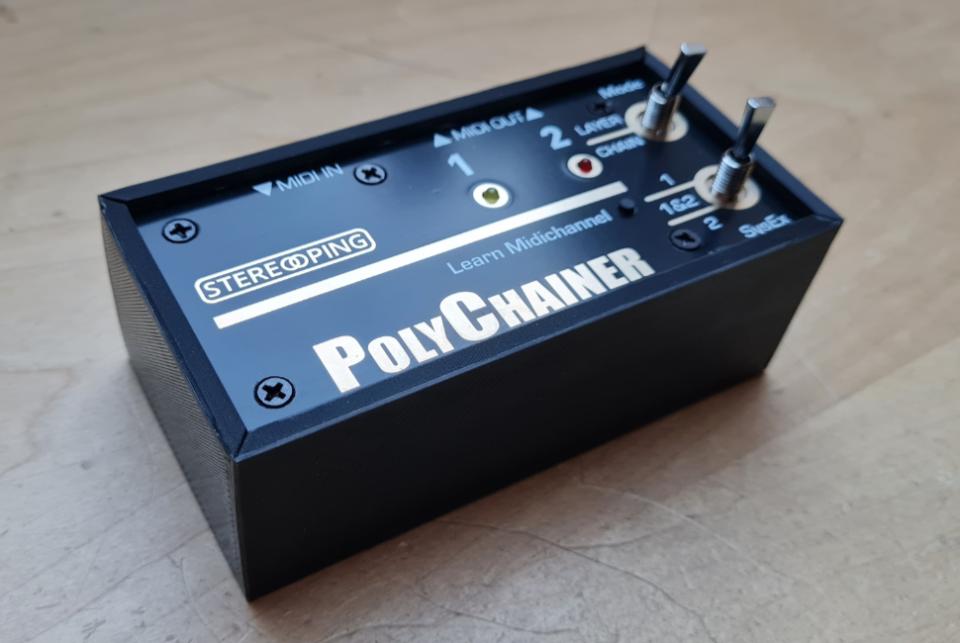 PolyChainer 'QuadGloss' black - B-Stock
