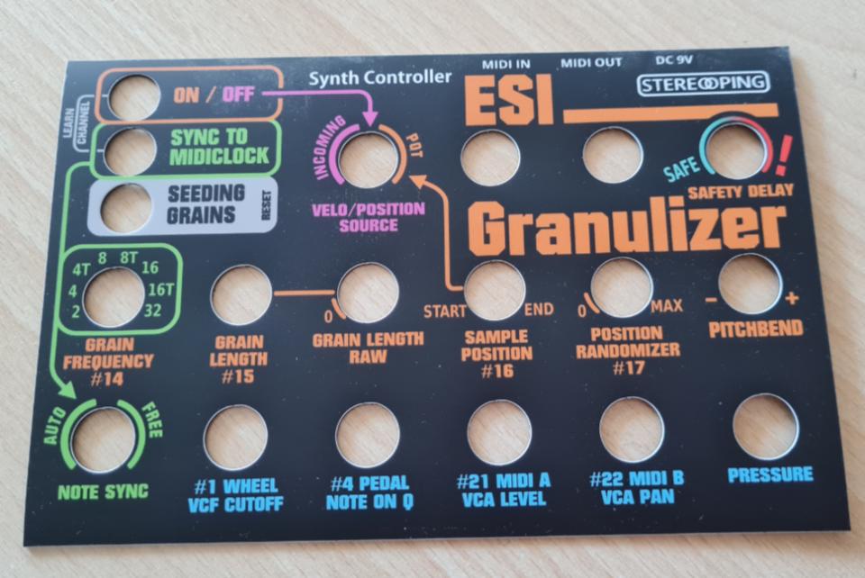 Magnet Faceplate - Granulizer 1